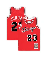 Mitchell & Ness Preschool Michael Jordan Red Chicago Bulls Hardwood Classics 1984/85 Authentic Swingman Jersey