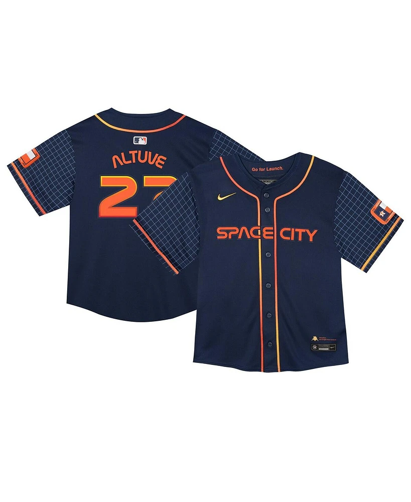 Nike Infant Jose Altuve Navy Houston Astros City Connect Limited Player Jersey