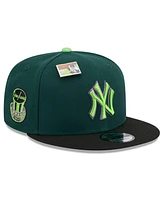 New Era Men's Green/Black New York Yankees Sour Apple Big League Chew Flavor Pack 9FIFTY Snapback Hat