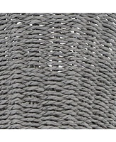 Household Essentials Woven Laundry Basket with Handles and Liner