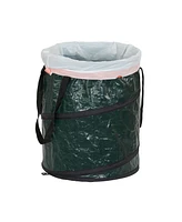 Household Essentials Pop Up Hamper 15" with Zippered Top