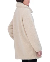 Laundry by Shelli Segal Women's Teddy Toggle Coat