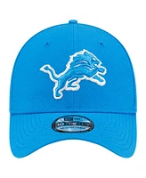 New Era Men's Blue Detroit Lions Classic 39THIRTY Flex Hat