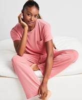 State of Day Women's 2-Pc. Fluid Knit Pajamas Set, Created for Macy's