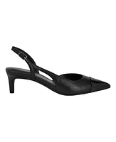 Calvin Klein Women's Dasta Kitten Heel Slingback Pumps