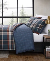 Eddie Bauer Shasta Lake Microsuede Piece Duvet Cover Set