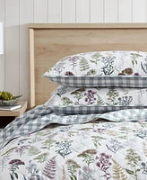 Eddie Bauer Flower Field Reversible Piece Quilt Set