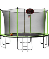 Streamdale Furniture 12FT Green Trampoline 2023