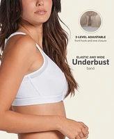 Leonisa Women's Multi Functional Back Support Posture Corrector Wireless Bra 011473