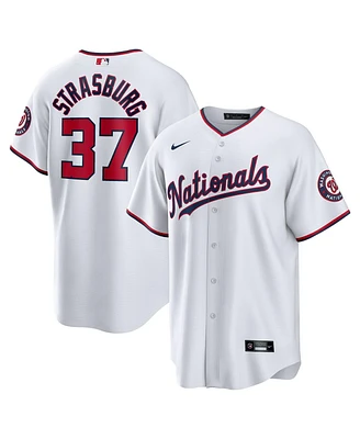 Nike Men's Stephen Strasburg White Washington Nationals Home Replica Jersey