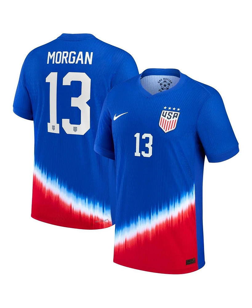 Nike Men's Alex Morgan Royal Uswnt 2024 Away Match Authentic Player Jersey