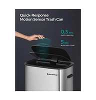 Slickblue 13 Gallon Motion Sensor Trash Can
