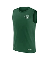 Nike Men's Green New York Jets Muscle Tank Top