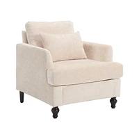 Wood Frame Armchair