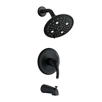 Streamdale Furniture Single Handle 5-Functions Shower Head Set With Tub Spout (Valve Included)