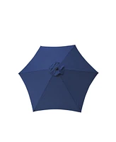 Streamdale Furniture 9FT Umbrella Navy Blue