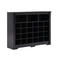 Sleek 24 Shoe Cubby Console & Sideboard