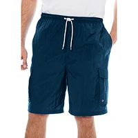 KingSize Big & Tall 8" Cargo Swim Trunks