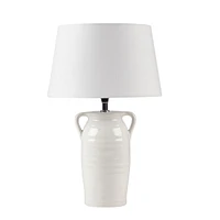 Streamdale Furniture Everly Ceramic Table Lamp With Handles