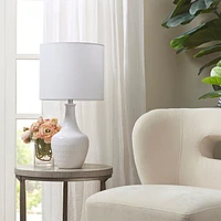 Streamdale Furniture Celine Textured Ceramic Table Lamp