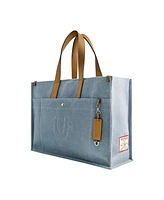 True Religion Stitched Horseshoe Large Tote