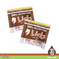 Licks Pill Free Licks Pill-Free Dog Skin and Allergy - Omega 3 Dog Allergy Relief - Dog Vitamins & Supplements for Itch Relief