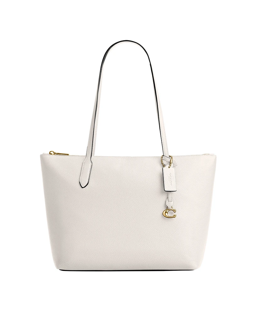 Coach Bella Pebbled Leather Tote