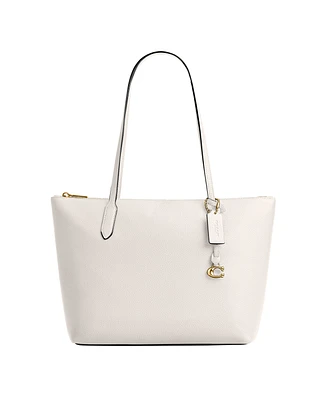 Coach Bella Pebbled Leather Tote