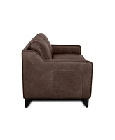 Rutherford Home Bari 65" Leather Loveseat