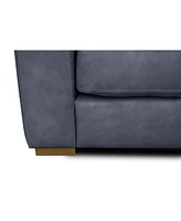 Rutherford Home Matera 96" Leather over 3 Sofa