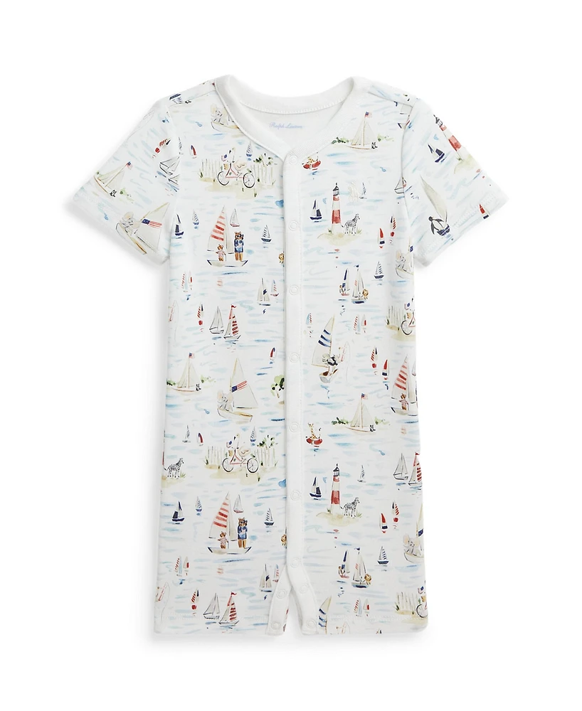 Polo Ralph Lauren x Riley Sheehey Baby Boys Cotton Shortall