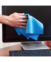 Arkwright Home Silversure Antimicrobial Cleaning Cloths (12 Pack), 12x12 in., Reusable, Multi-Purpose, Color Options
