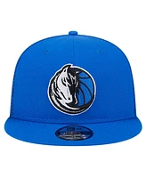 New Era Men's Blue Dallas Mavericks Evergreen Meshback 9FIFTY Snapback Hat
