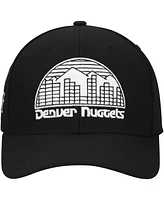 Mitchell Ness Men's Black Denver Nuggets Panda Adjustable Hat