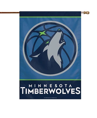 WinCraft Minnesota Timberwolves 28" x 40" Primary Logo Single