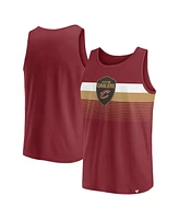 Fanatics Men's Wine Cleveland Cavaliers Wild Game Tank Top