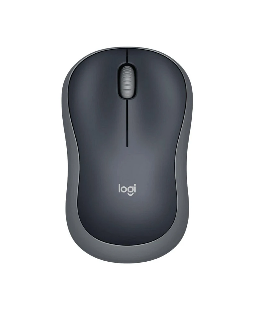 Logitech M185 Compact Design, and Smooth Cursor Control Wireless Mouse (Gray)