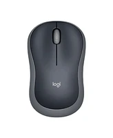 Logitech M185 Compact Design, and Smooth Cursor Control Wireless Mouse (Gray)