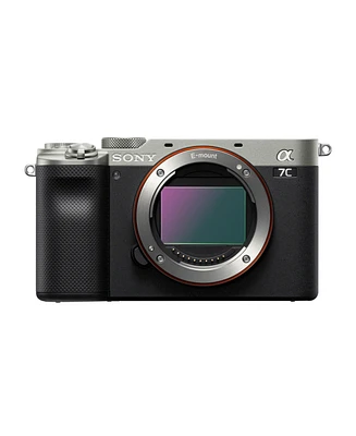 Sony Alpha a7C Full-Frame Compact Mirrorless Camera Body (Silver)
