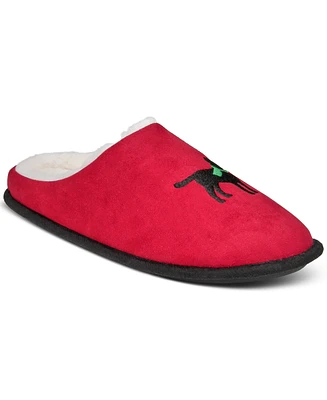 Club Room Men's Dog Slippers, Created for Macy's