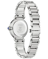 Citizen Eco-Drive Mae Women's Diamond Accent Stainless Steel Bracelet Watch 30mm - Silver