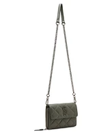 Steve Madden Women's Carina Quilted Crossbody Wallet