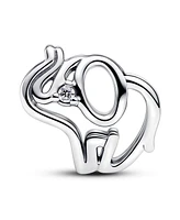 Pandora Sterling Silver Openwork Elephant Charm