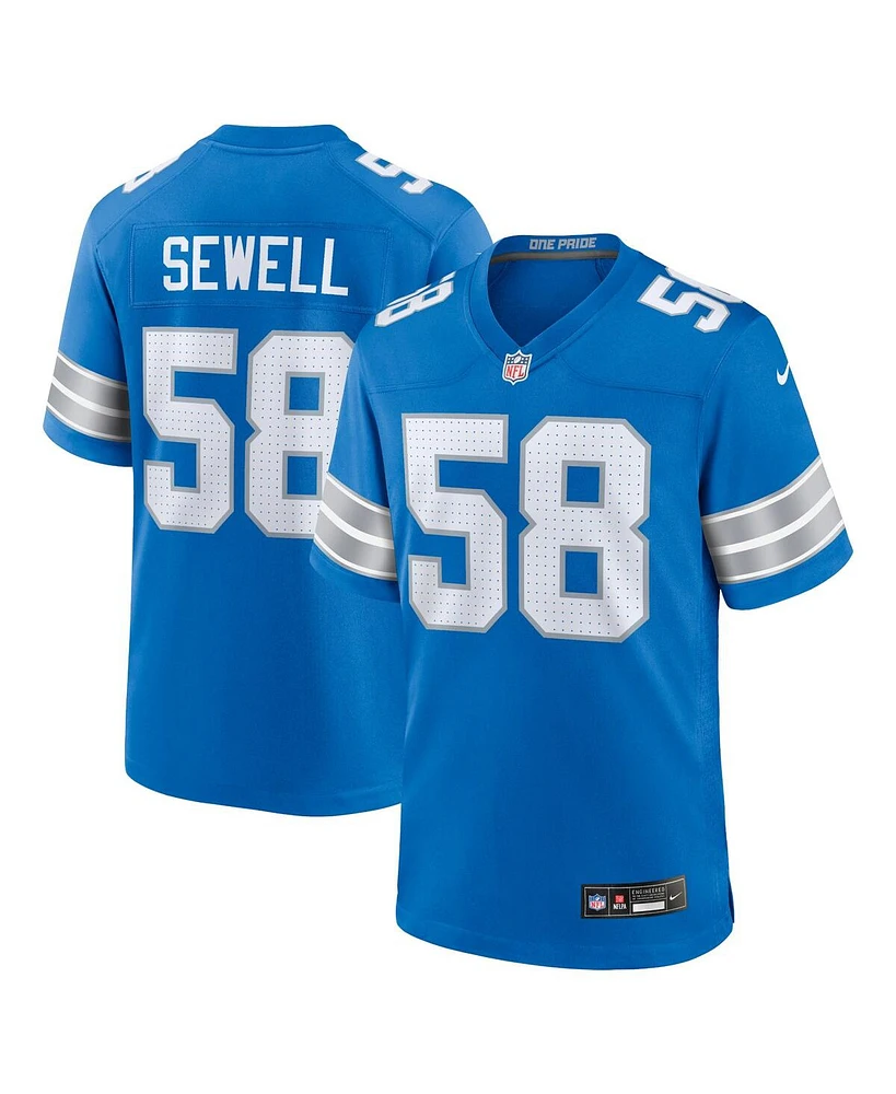 Nike Men's Penei Sewell Detroit Lions Game Jersey