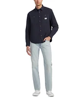 Guess Jeans Men's Regular-Fit Solid Button-Down Shirt