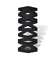 vidaXL Square Umbrella Stand Storage Holder Walking Stick Steel 19.1