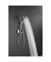 Streamdale Furniture Shower System, With 10" Rain Showerhead, 4-Function Hand Shower