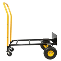 Dual Purpose Hand Truck Dolly & Push Cart