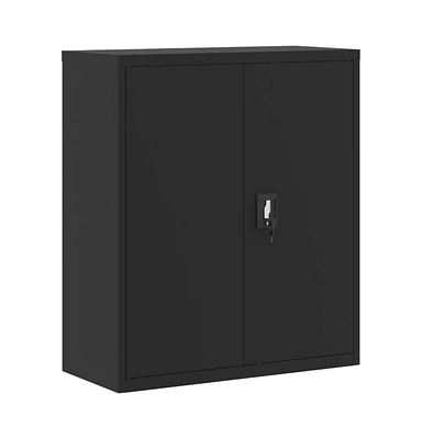 vidaXL File Cabinet 35.4"x15.7"x41.3" Steel