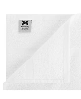 Arkwright Home Admiral Hand Towels (12 Pack), 16x27 in., Cotton Poly Blend, White